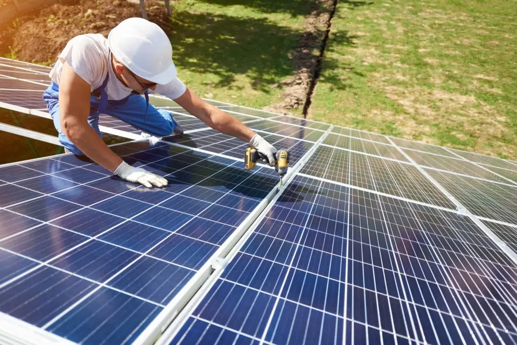 Solar for Autism doing a new solar installation